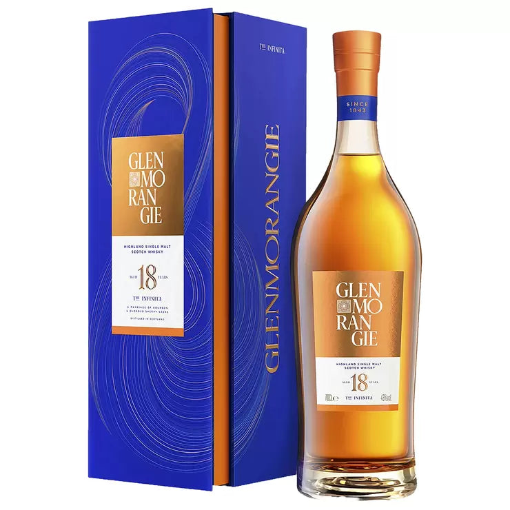 Glenmorangie 18 Year Old Single Malt Scotch Whisky 700Ml