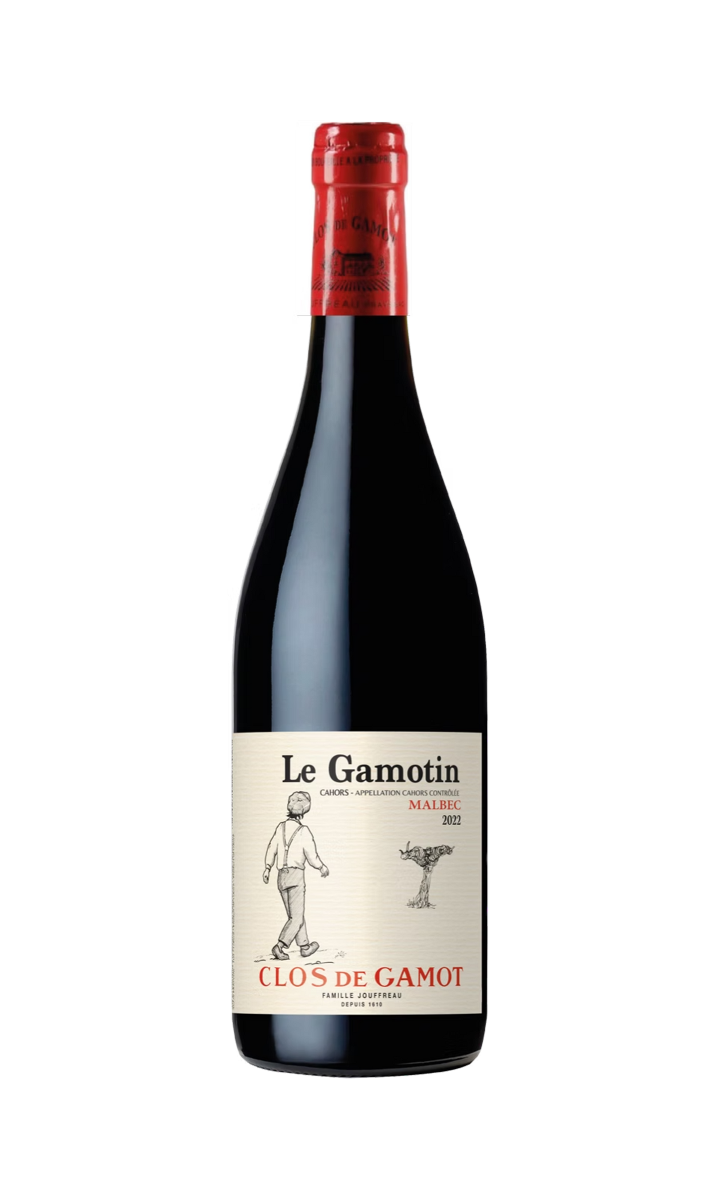 Clos De Gamot Cahors Le Gamotin Rouge 2022