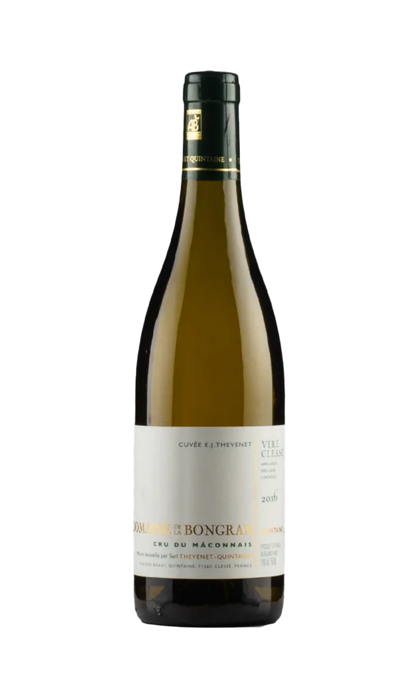 Domaine De La Bongran Cuvee Ej Thevenet 2016 Half Bottle