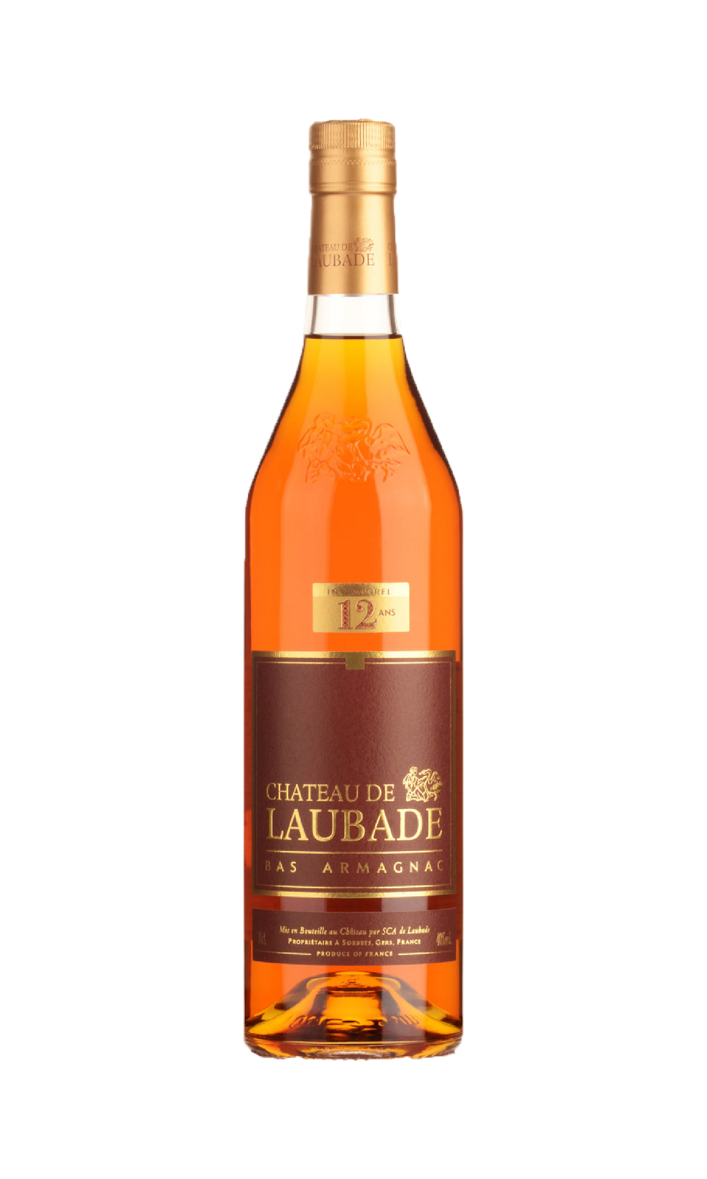 Chateau De Laubade Bas Armagnac Intemporel 12Yo 40% 700Ml
