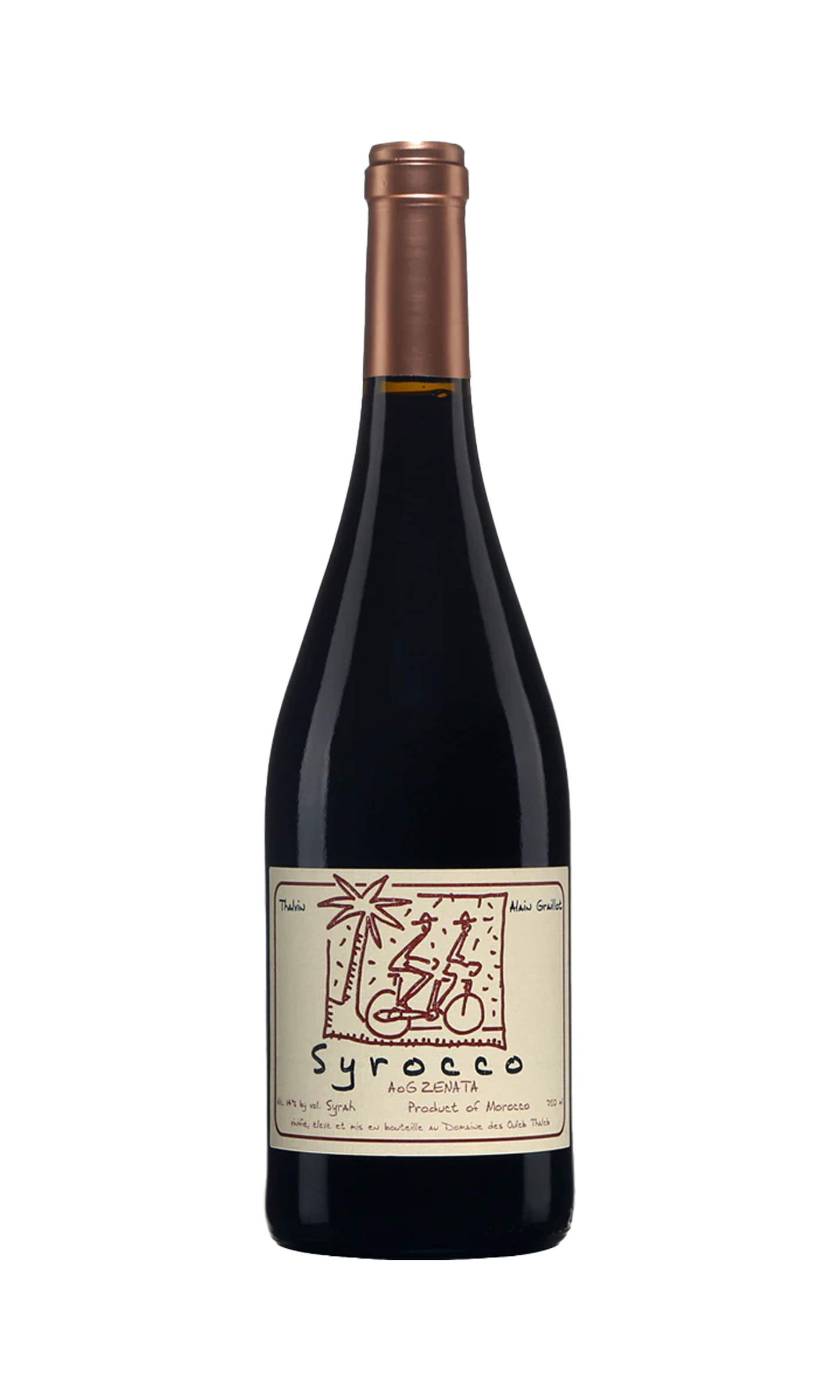 Alain Graillot Morocco Syrocco Syrah 2021