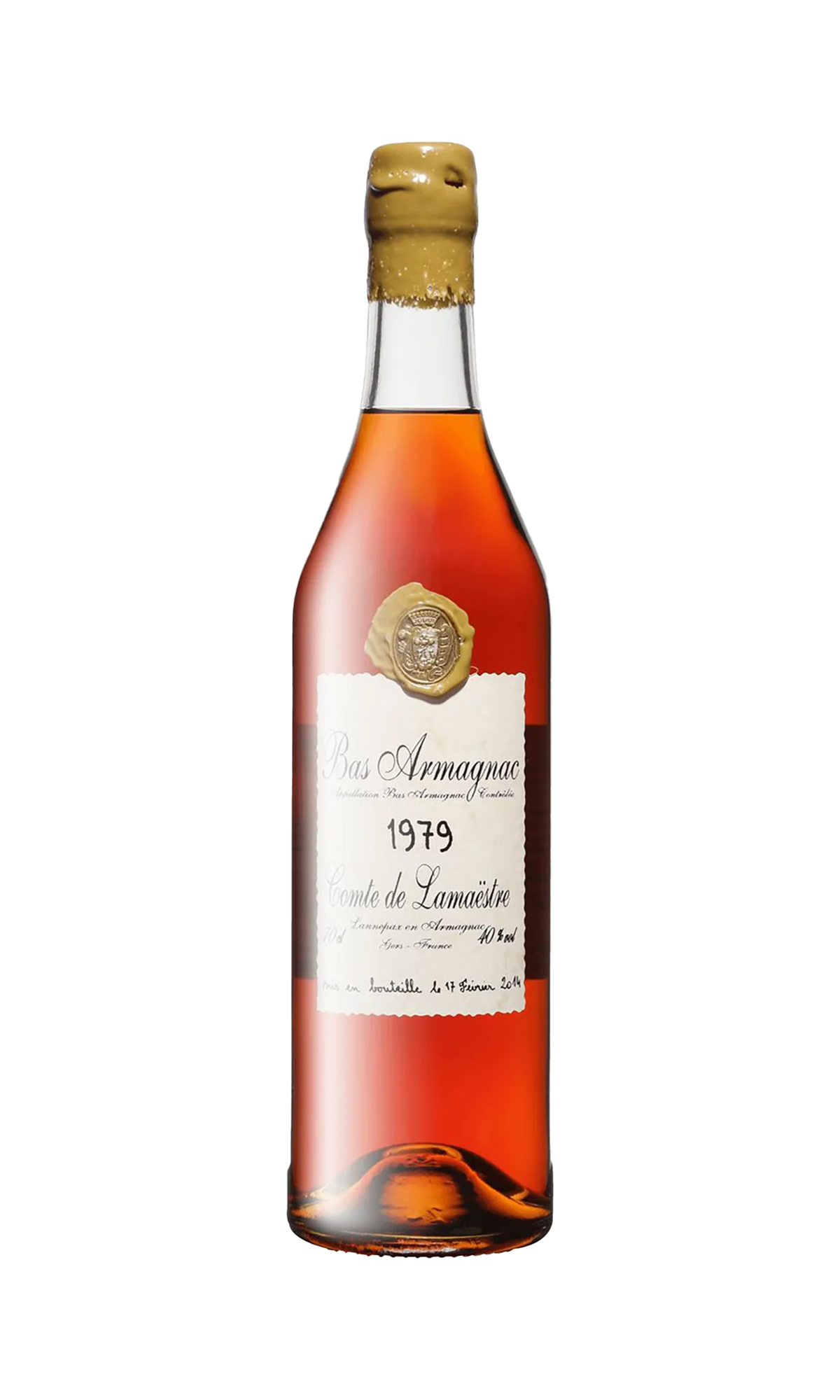 Comte De Lamaestre Bas Armagnac 1979 700Ml