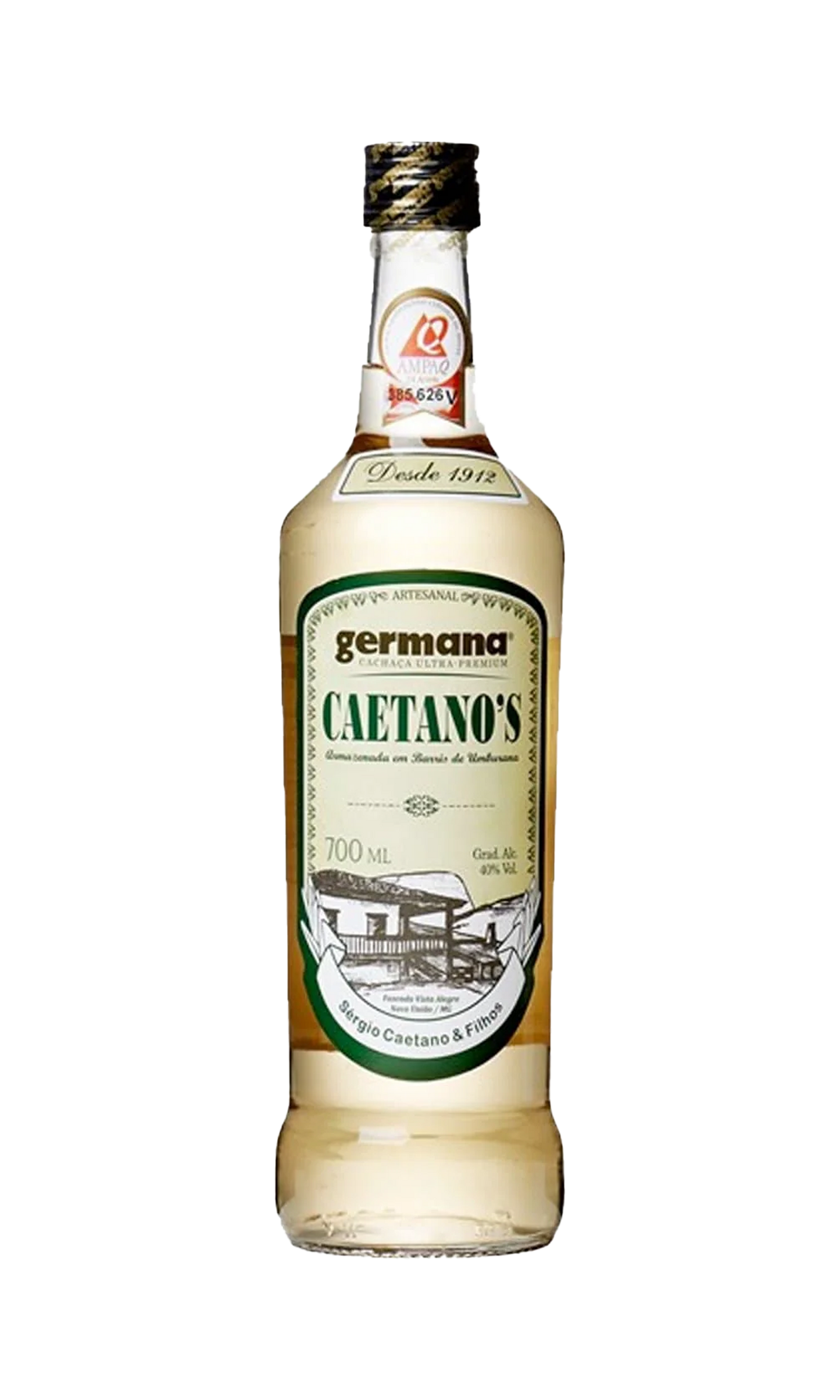 Germana Cachaca Caetanos Umburana Wood Cask 700Ml