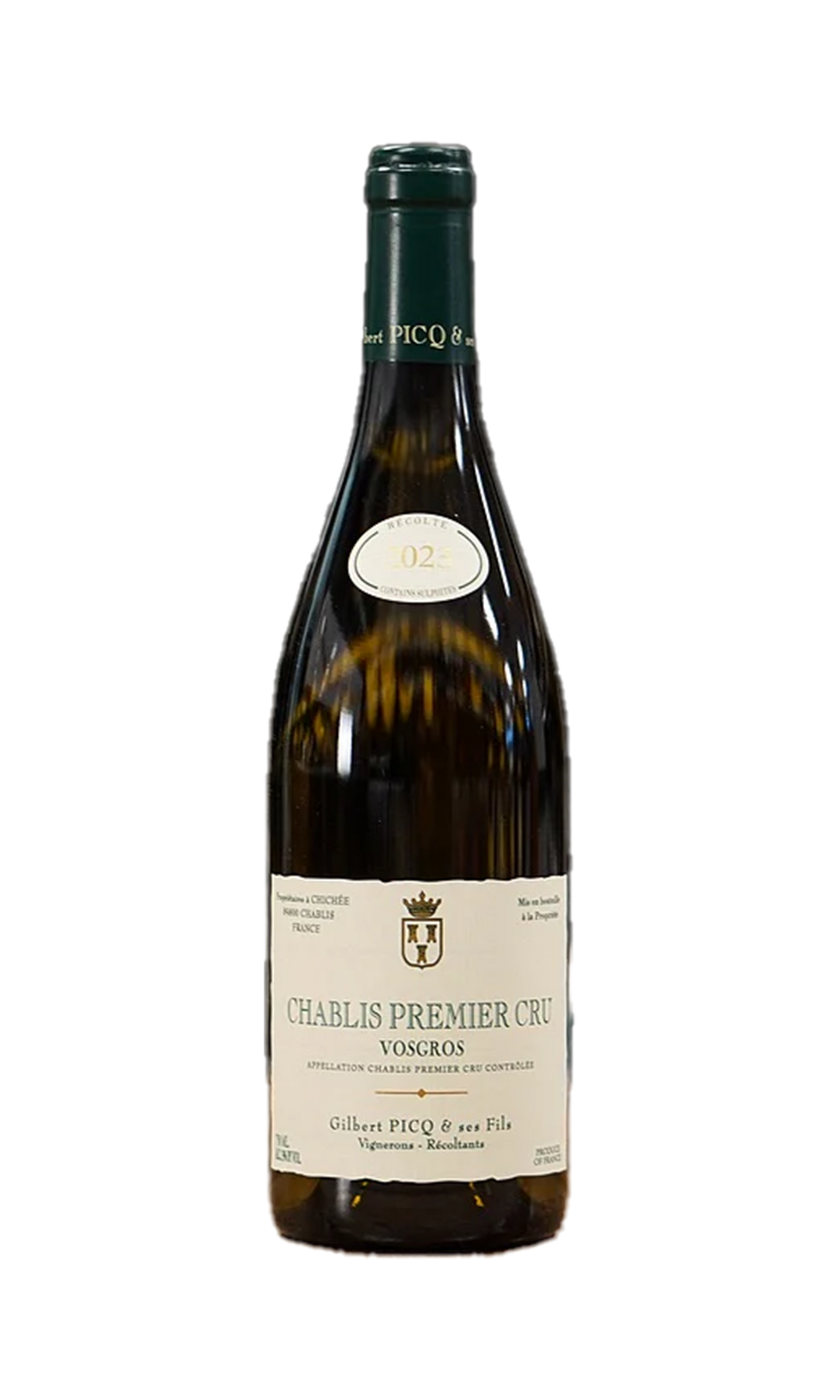 Gilbert Picq Chablis Vosgros 1Er 2023