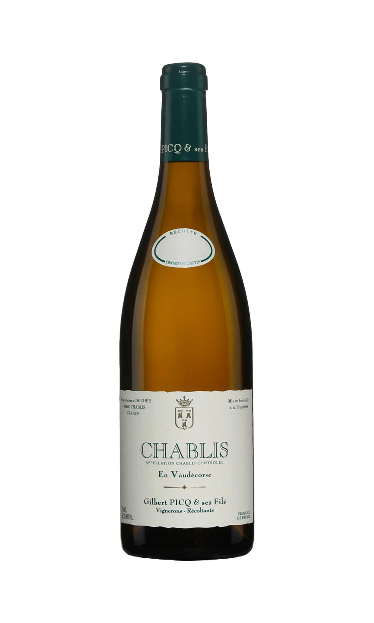 Gilbert Picq Chablis  'En Vaudecorce'  2022