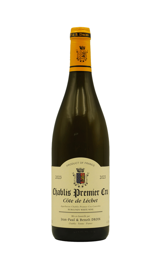 Jean Paul Et Benoit Droin Chablis 1Er Lechet 2023