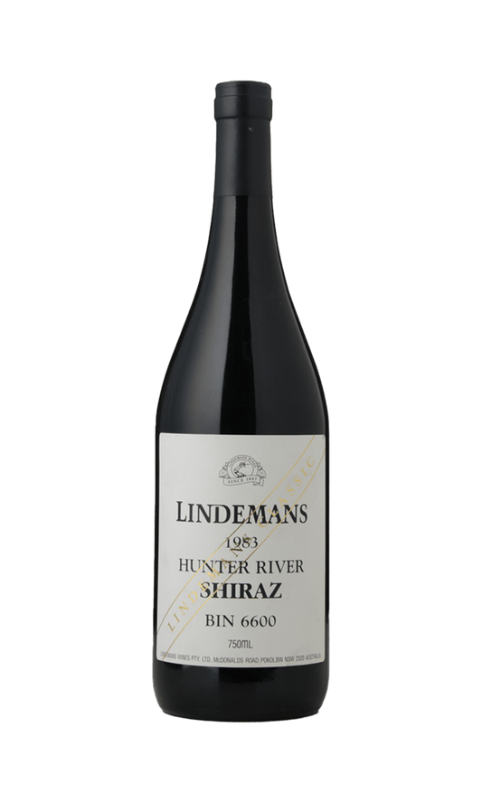 Lindemans Hunter River Burgundy Bin 6600 Shiraz 1983