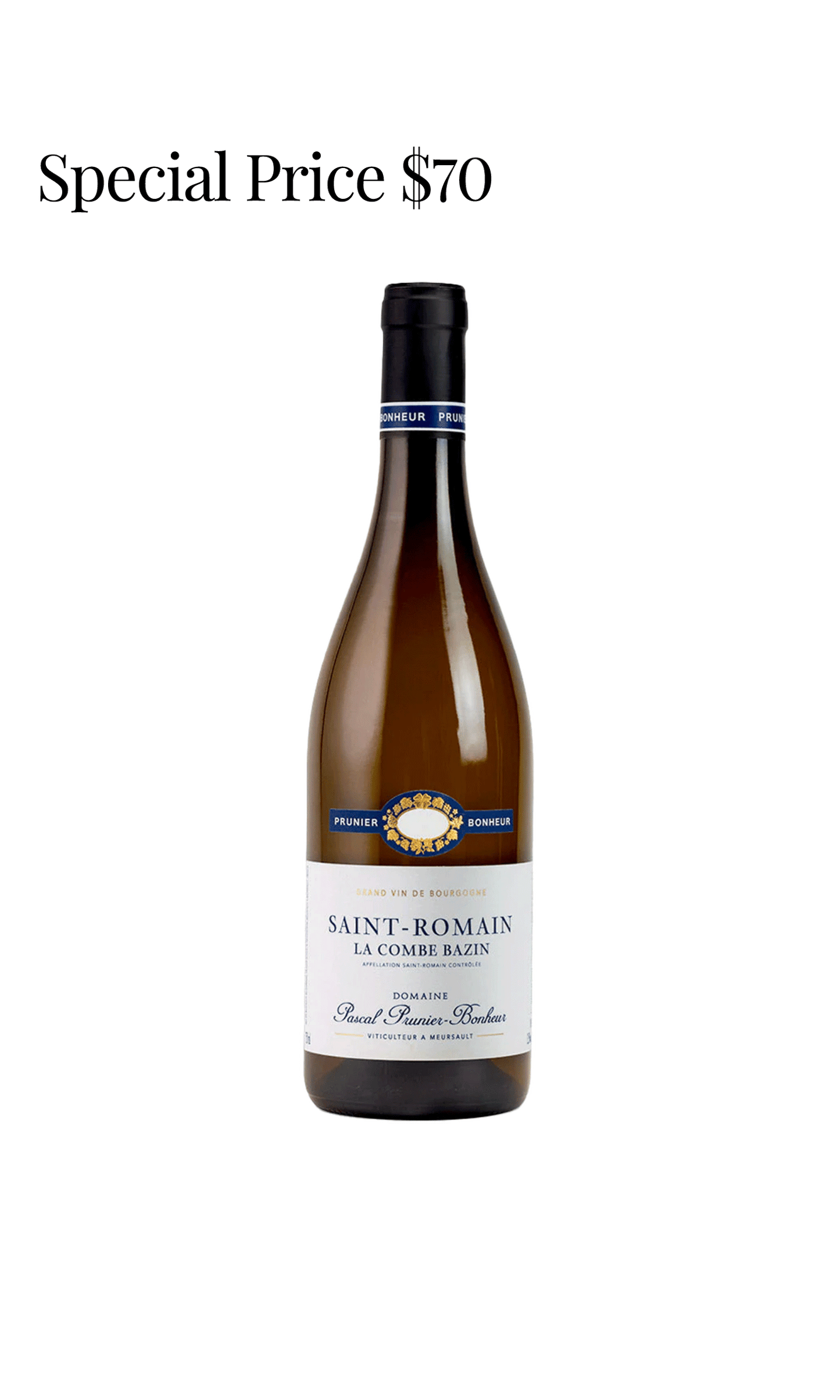 Pascal Prunier Bonheur Saint Romain La Combe Bazin 2020
