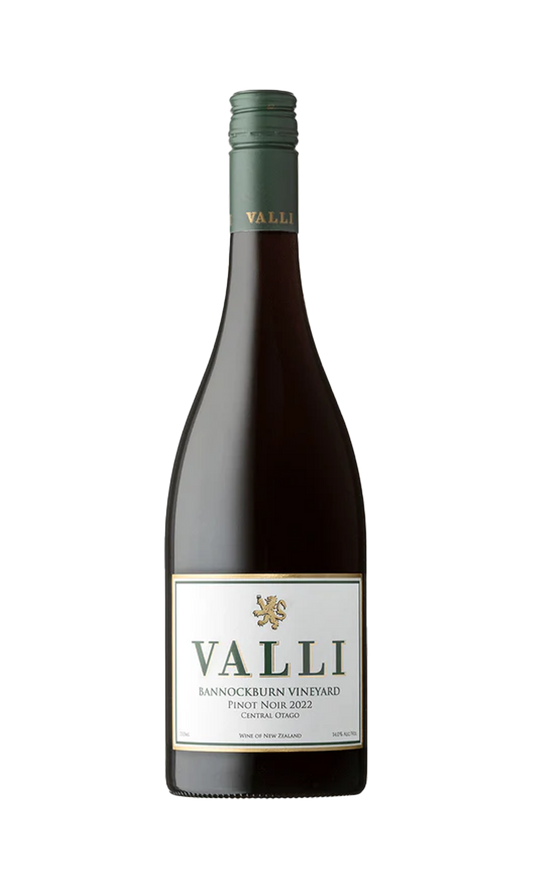 Valli Bannockburn Vineyard Pinot Noir 2022