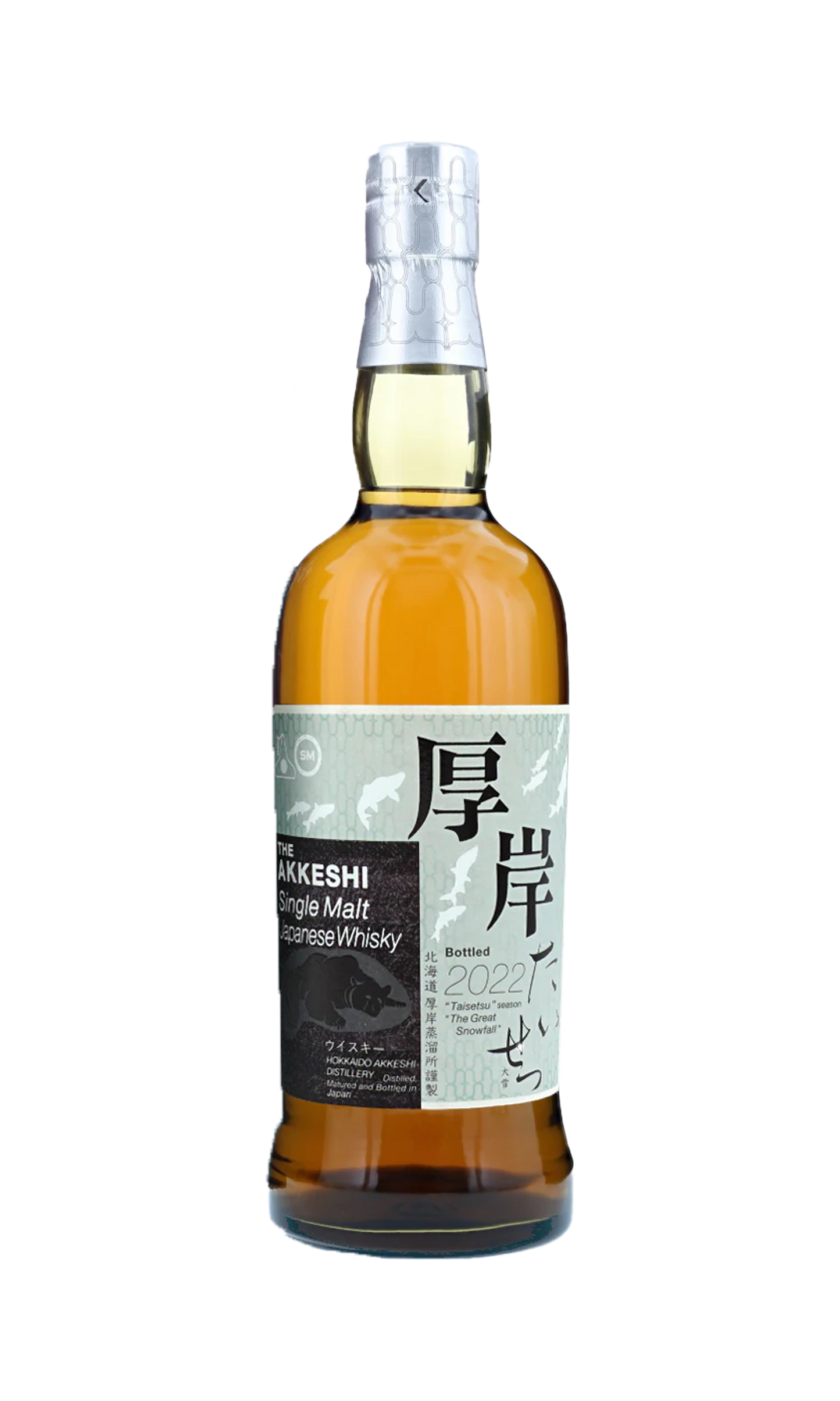 Akkeshi Taisetsu Single Malt Japanese Whisky 700Ml