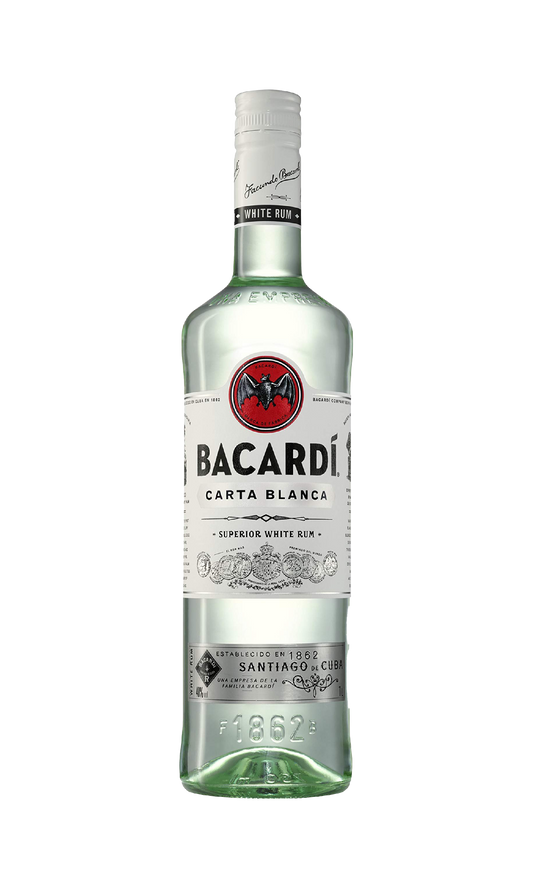 Bacardi Carta Blanca White Rum 700Ml
