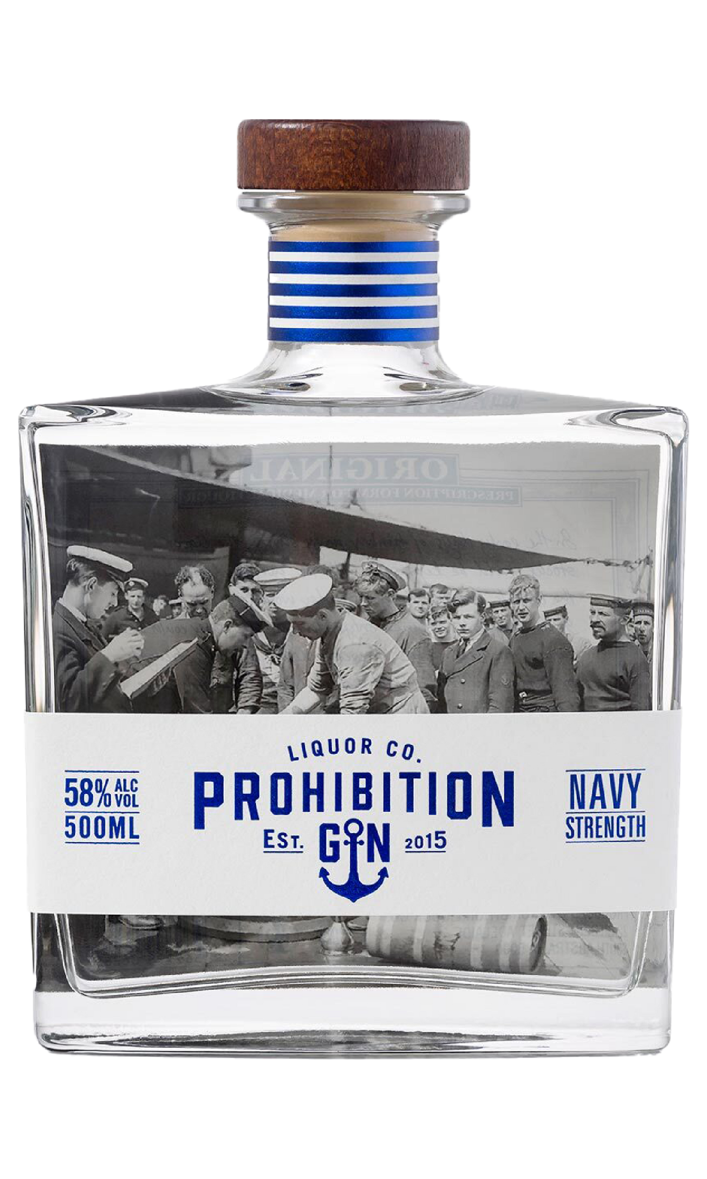 Prohibition Navy Strength Gin 500Ml